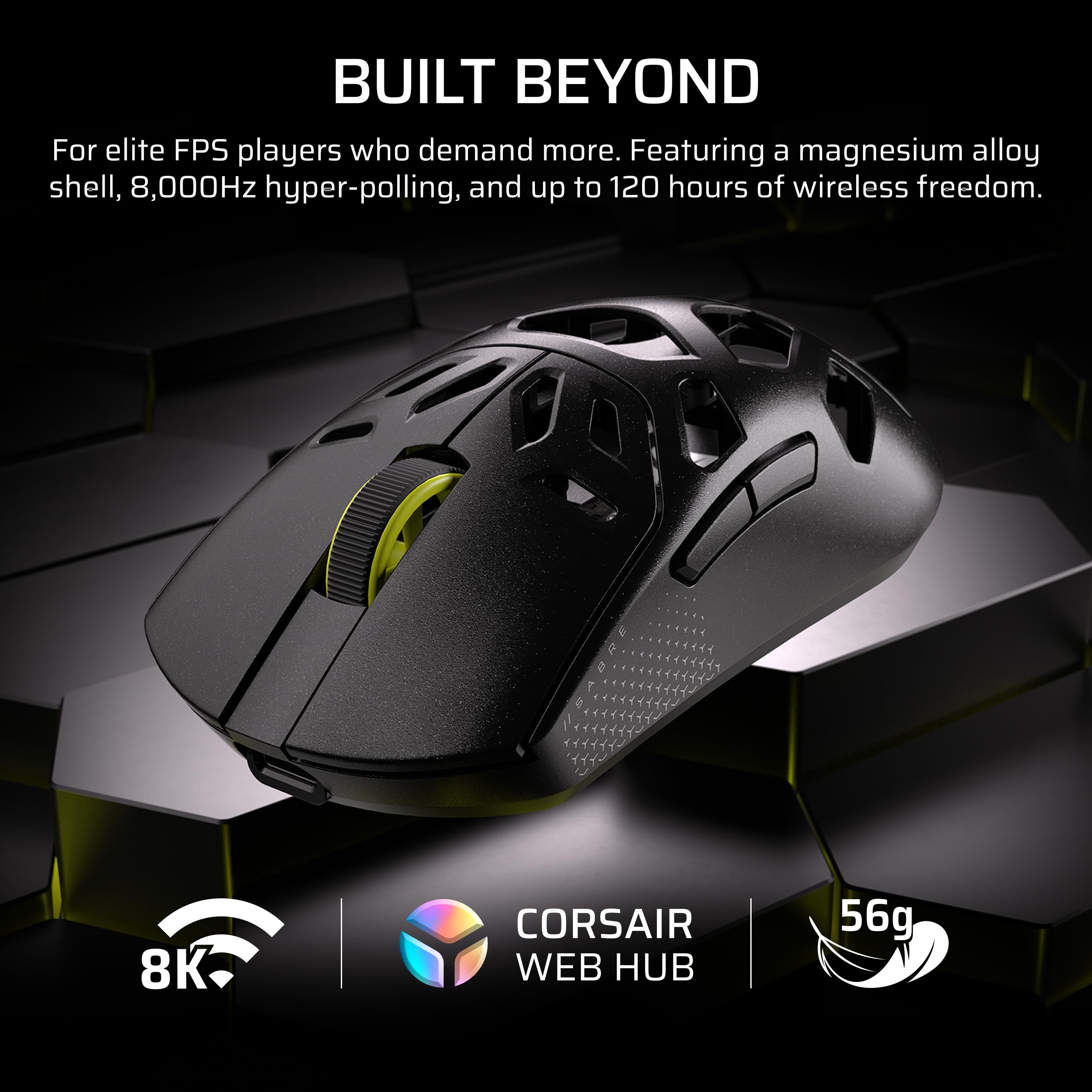 Amazon.in: Buy Corsair Sabre v2 PRO Wireless MG FPS Gaming Mouse